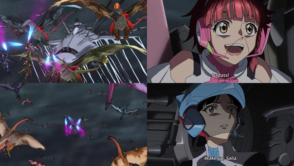 post animes on X: Anime: Cross Ange: Tenshi to Ryuu no Rondo
