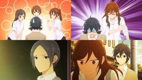 D-3 Hori and Miyamura I binge watched this anime in one day. I love the  calm collected male character and the super playful female…