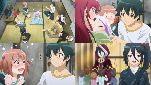 The Devil is a Part-Timer! Sadao Maou X Chiho Sasaki. Maou hugs Chiho. Cute  moments in Anime. Cute couple. : r/TheDevilIsAPartTimer