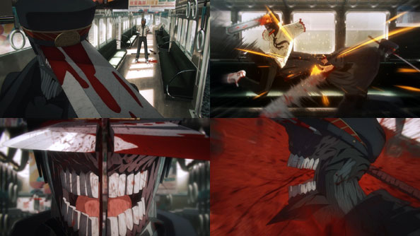 Chainsaw Man Cosplay Images a Denji/Katana Man Rematch